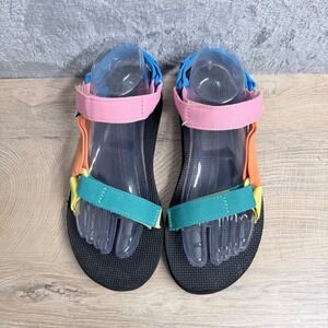 Teva Original Universal Sandal Womens 8 Multicolor Colorblock Strappy Sporty 90s